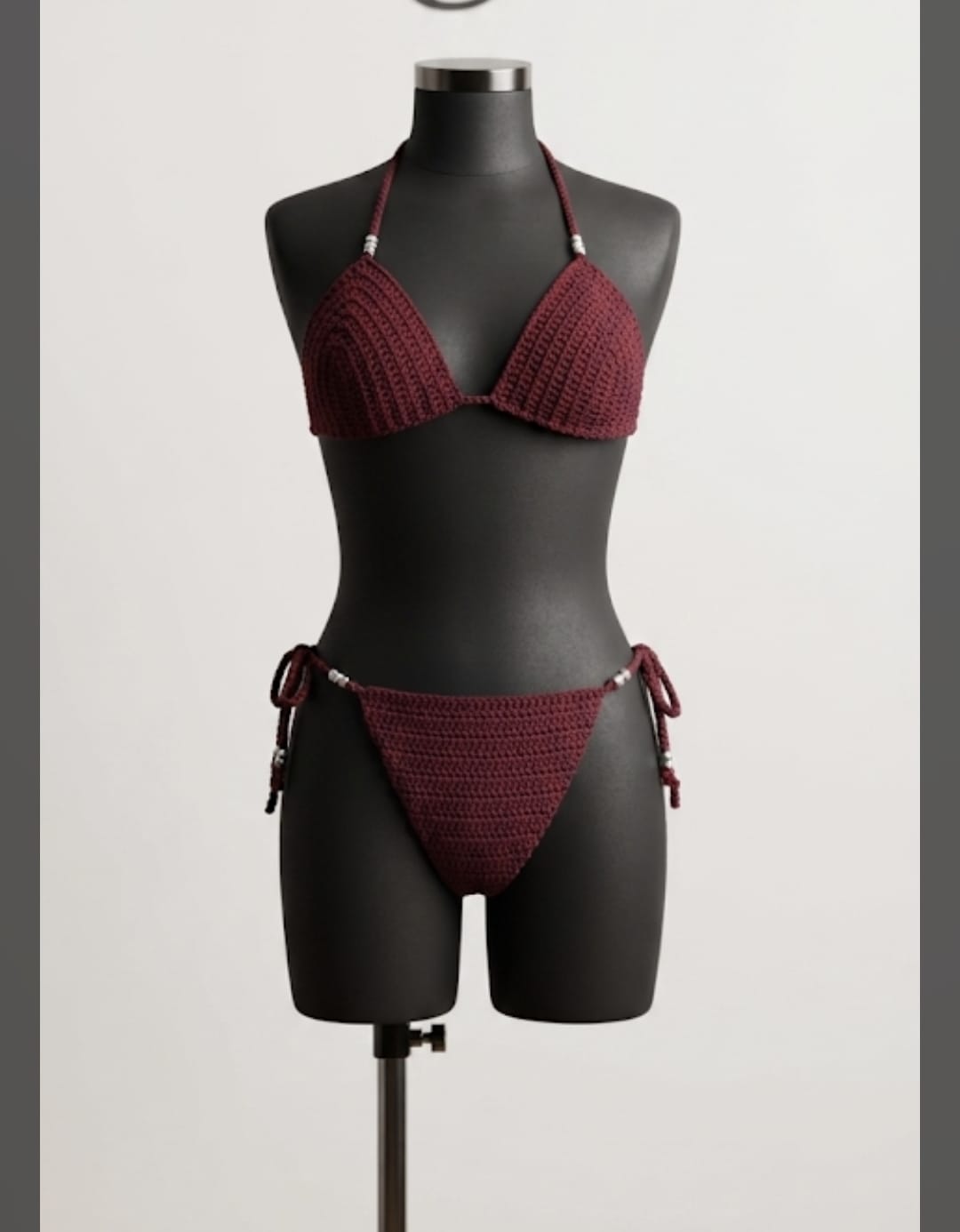 Swimsuit – Brown 2-piece