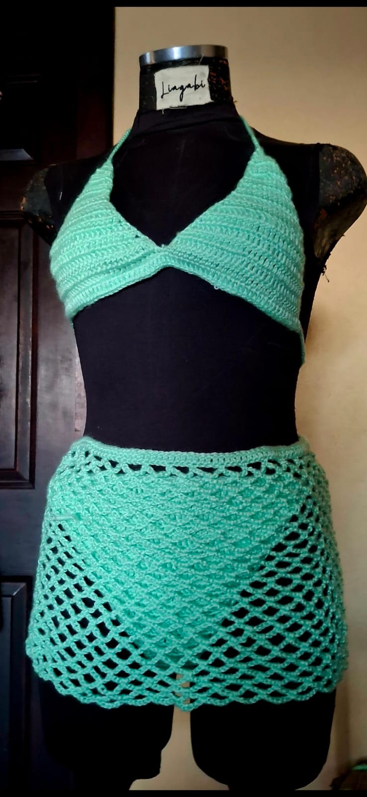 Swimsuit – Turquoise 3-piece